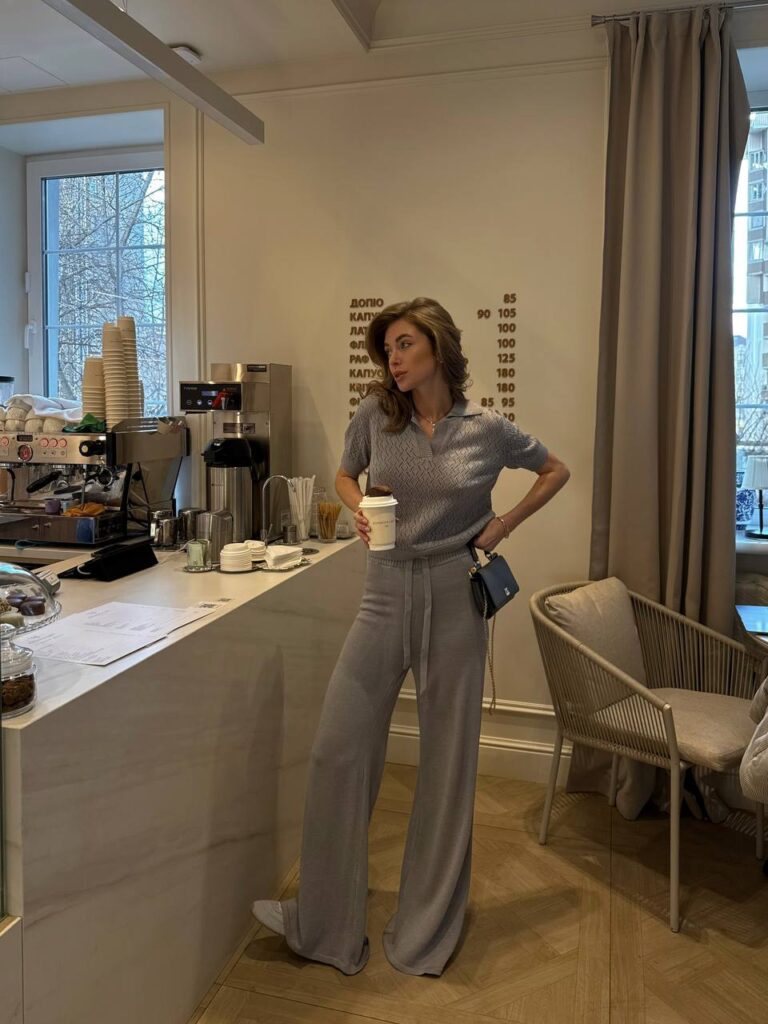 knitted-polo-two-piece-set